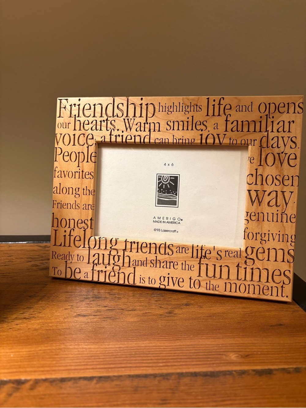 Amerigo laser craft  picture frames - Picture 3 of 9